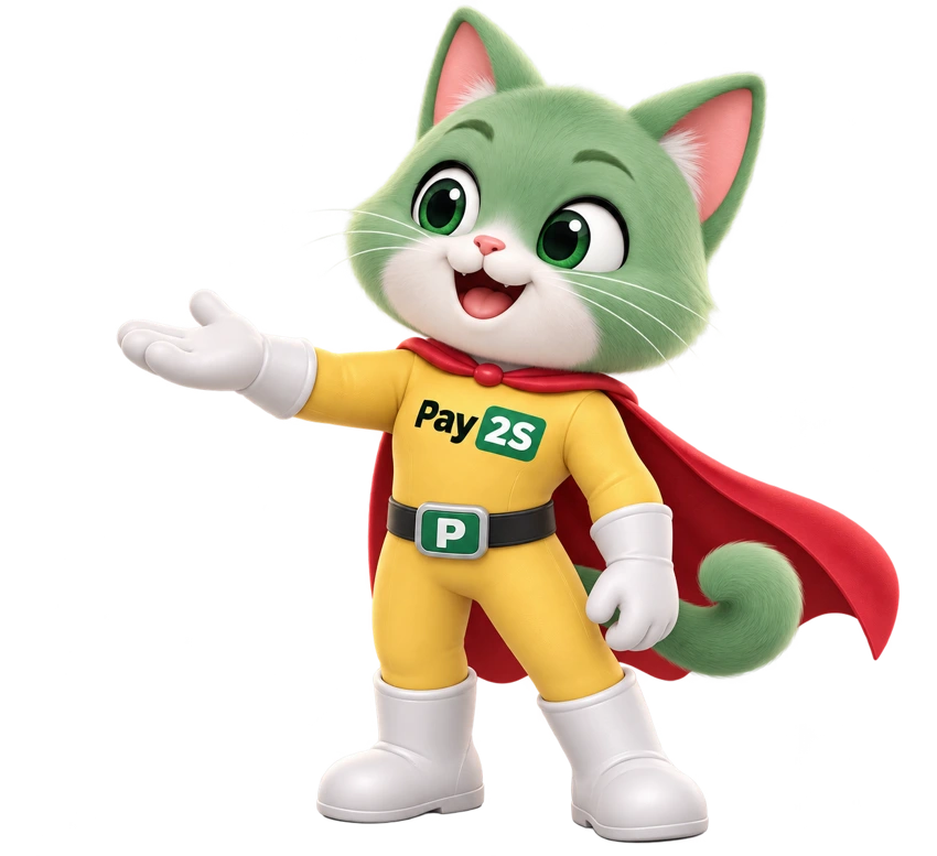 Linh vật Pay2S chào đón đối tác đại lý