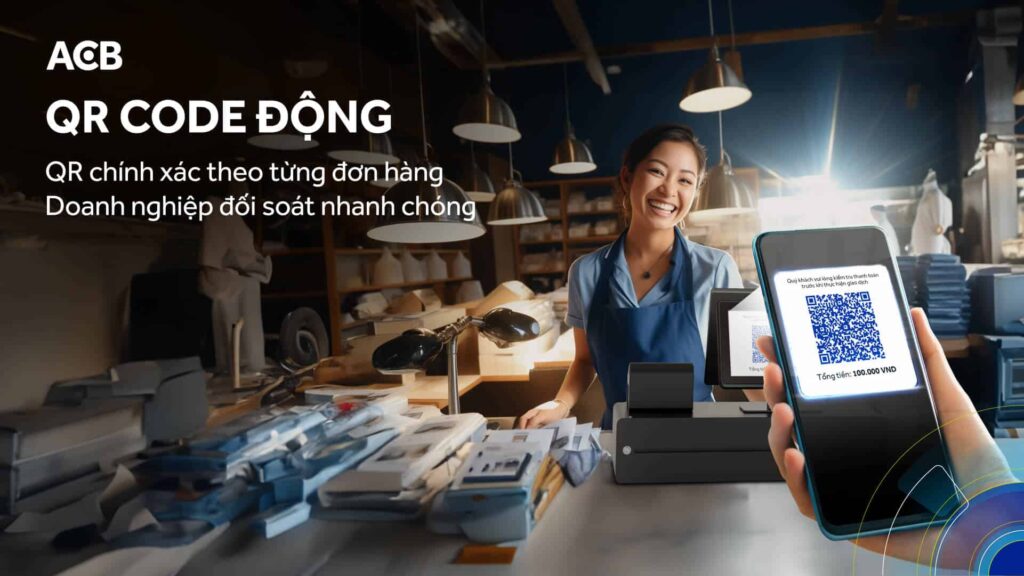 QR code dong ngan hang ACB